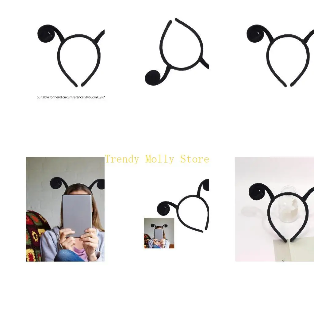 

N5KB Пасхальные вечеринки Antenna Antenna Hairsband Halloween Прекрасная ролевая роли подростка