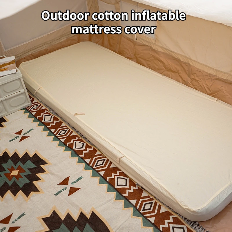 

Outdoor Cotton Inflatable Mattress Bed Cover Camping Breathable Moisture-proof Mattress Mattress Cover