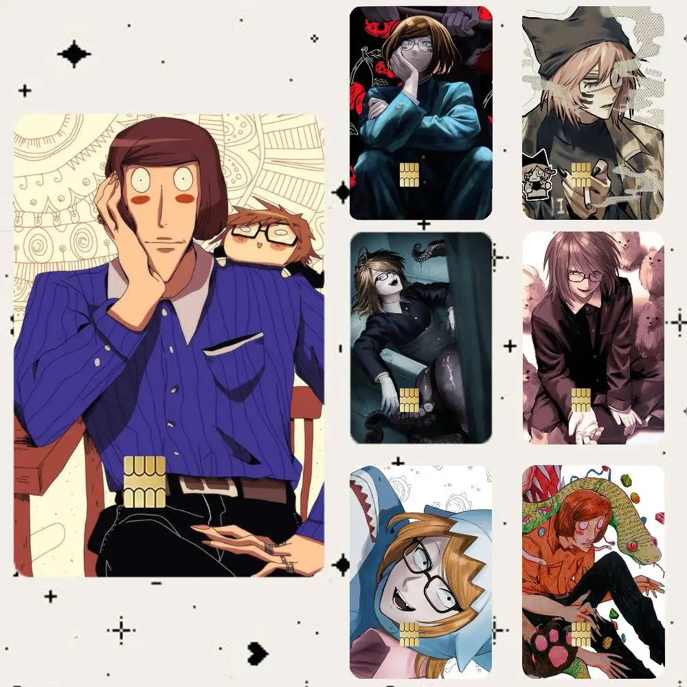 

R-Rnfren Randal Luther Nyon HD Waterproof Card Skins Protective Stickers for Credit Bank Game Cards