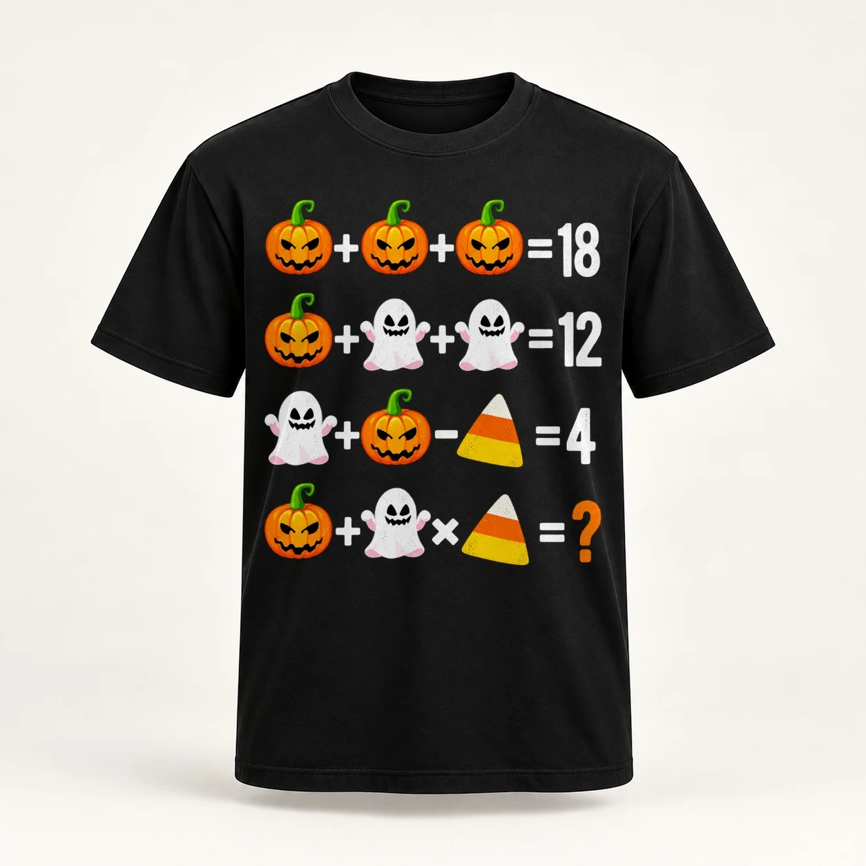 Womens Halloween Order of Operations Math Halloween Teacher pumpkin V-Neck Classic Women T-Shirt tops customs Woman clothes