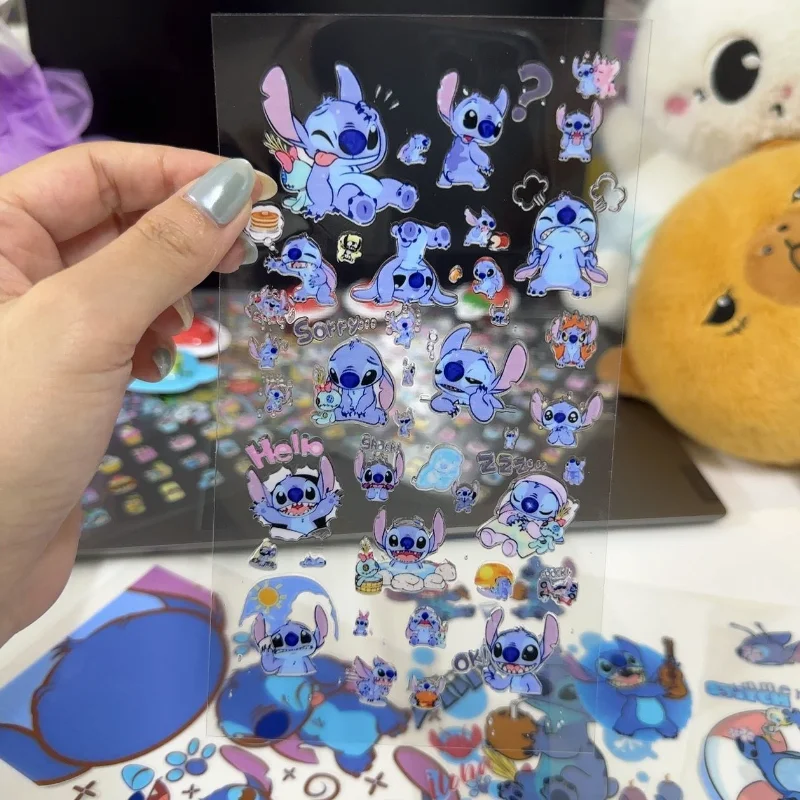 

Disney Stitch Transfer наклейка творчество 3D водонепроницаемая наклейка Diy чашка воды настольный чехол для мобильного телефона Ccd украшение для ноутбука