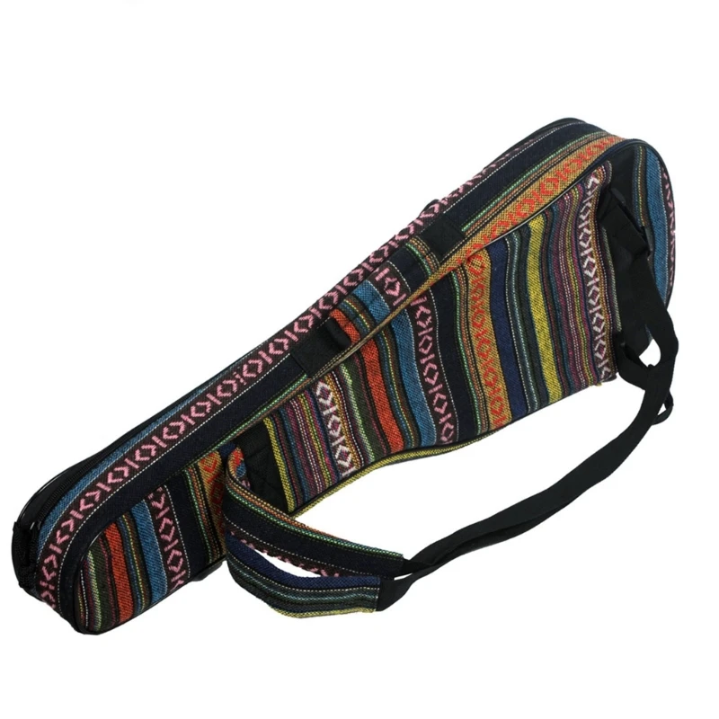  23 Inch Ukulele Case Bag with Front Pocket and Full-Edge Opening