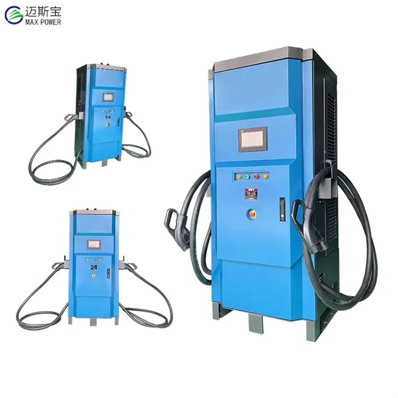 Professional Design GBT CCS ChadeMO IP54 225A 120Kw Dc Ev Charging Stations Ev Charging Pile