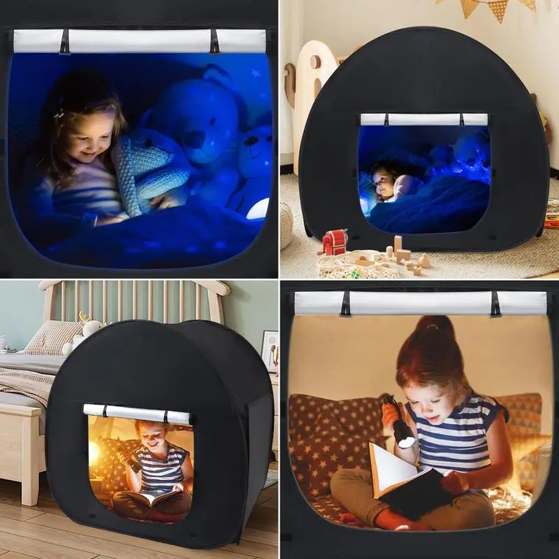 Sensory Tent Classroom Tent Easy Setup Playhouse Portable For Bedroom Backyard Or Outdoor Activities For Indoor Outdoors