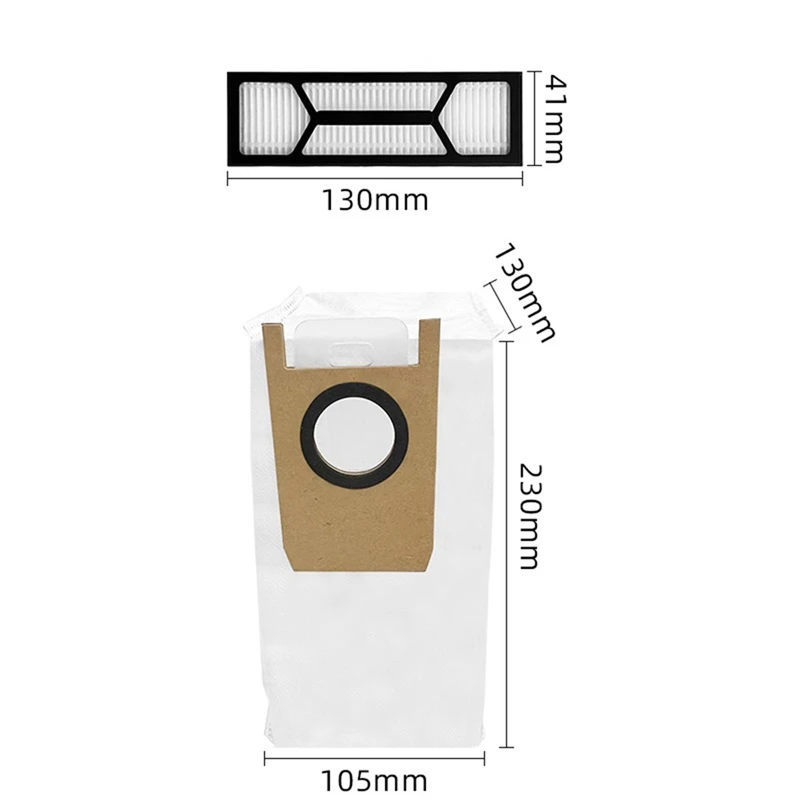 B58B-ملحقات لـ Eufy Robot Vacuum S1 Pro ملحقات آلة الكنس فرشاة دوارة استبدال الفرشاة الرئيسية