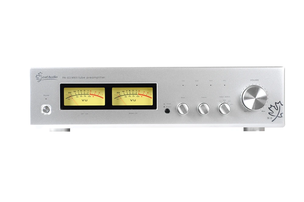 Leaf Audio PA-03 MKⅡ Tube Preamplifier ARC LS22 Dual VU Meter 6922 Fully Balanced Upgradeable Class A Preamp