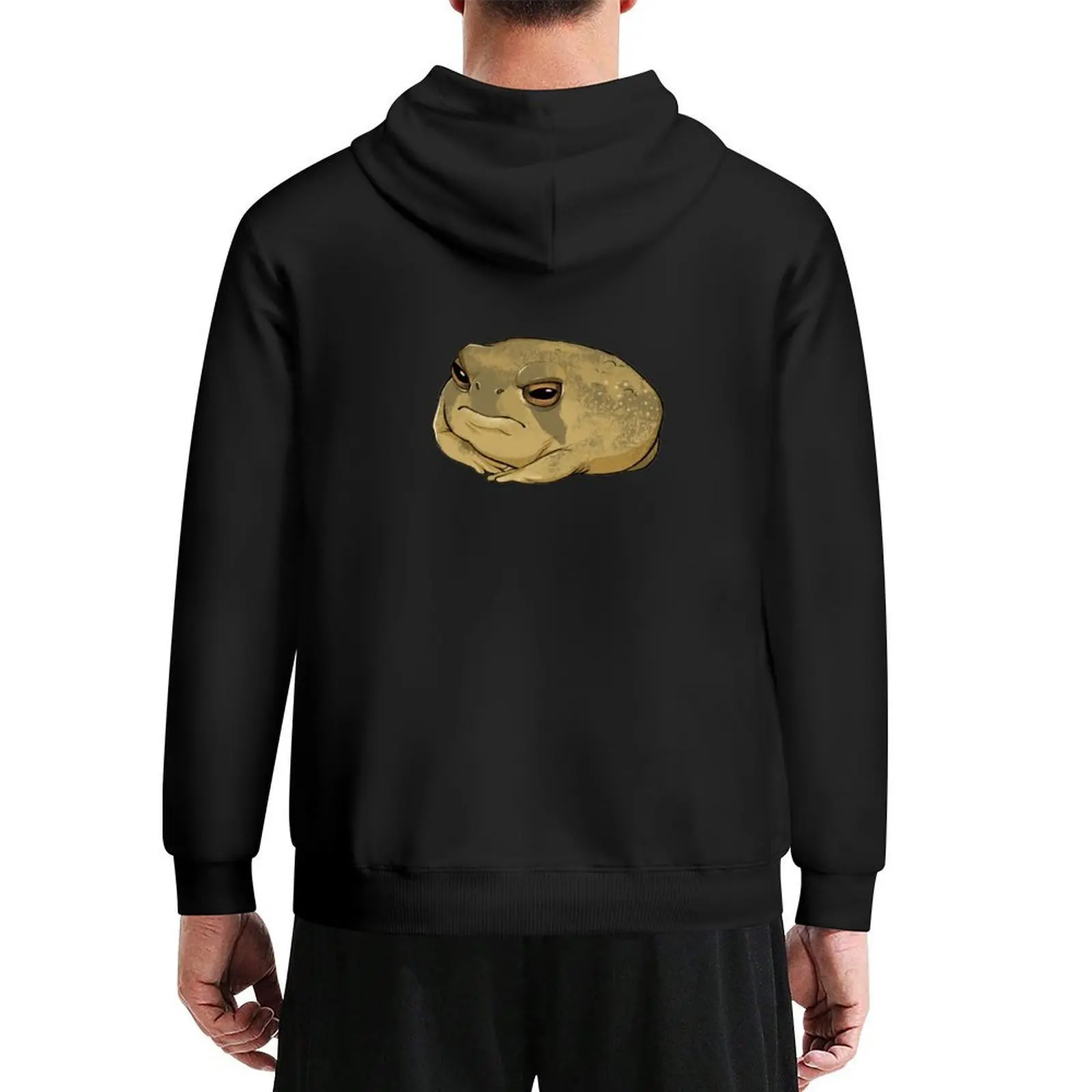 

Angry Rain Frog Hoodie mens clothing clothes for men korean style clothes men's clothes designer hoodies