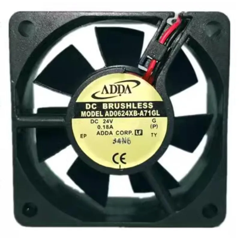 New Cooler Fan for ADDA  AD0624XB-A71GL DC24V 0.18A Axial Flow Cooling Fan 6025 60*60*25mm