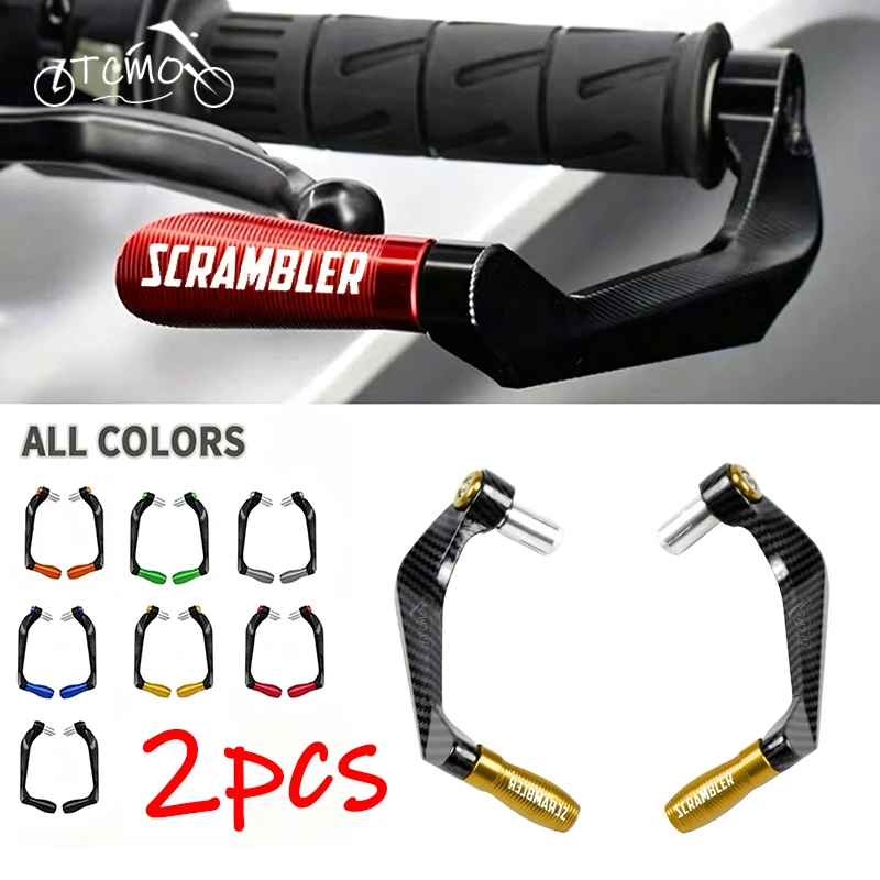CNC brake clutch lever protector guard 22mm Ducati Scrambler 800 1100