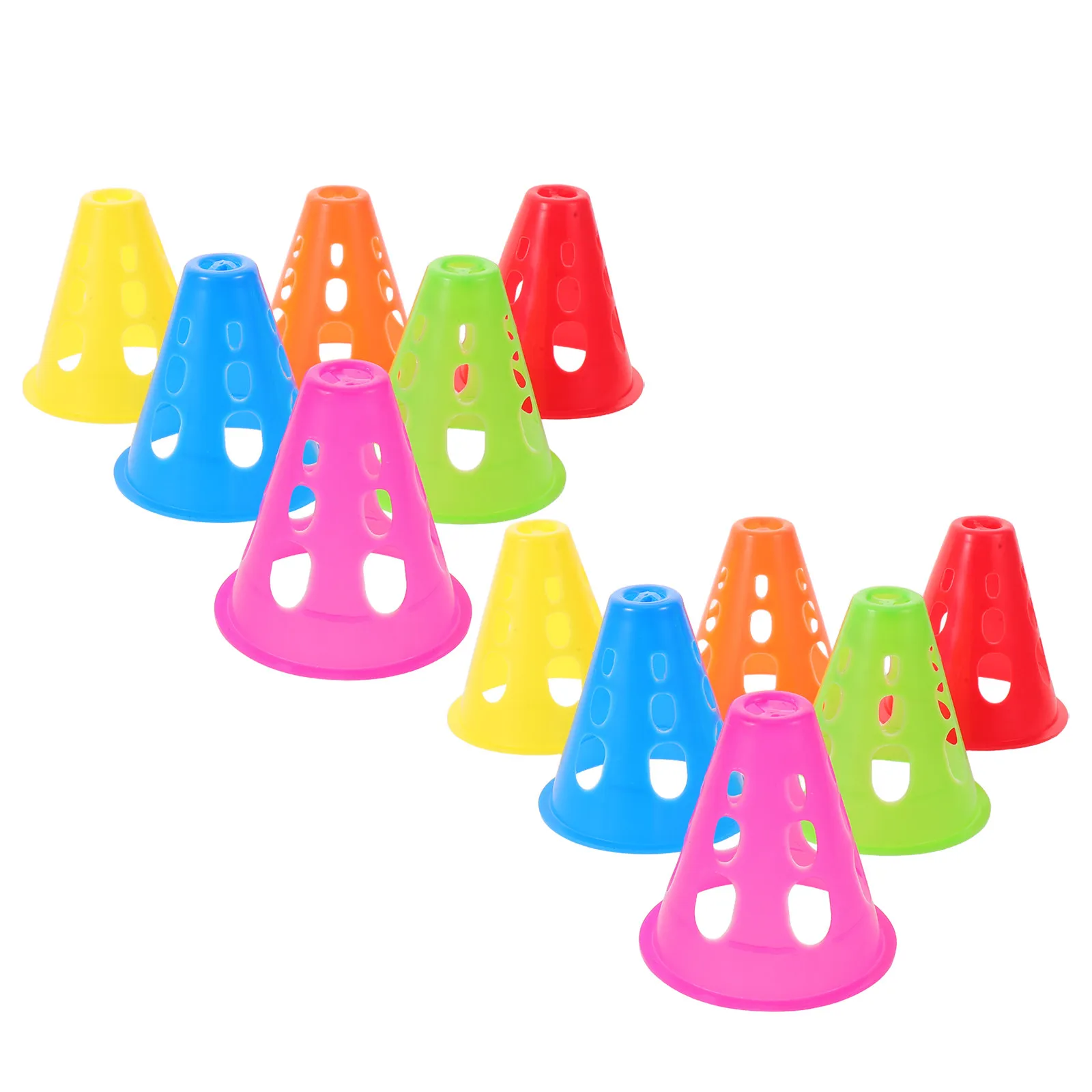 Outdoor Kids Halloween Christmas New Year Agility Training Cone Mini Traffic Cone Agility Marker Sports Cones Roller Skating