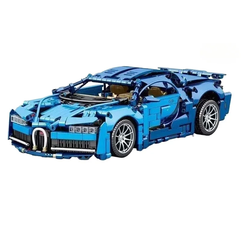 Compatible building block new sports car cyberpunk programming remote control sports car assembly model toy boy gift image 2