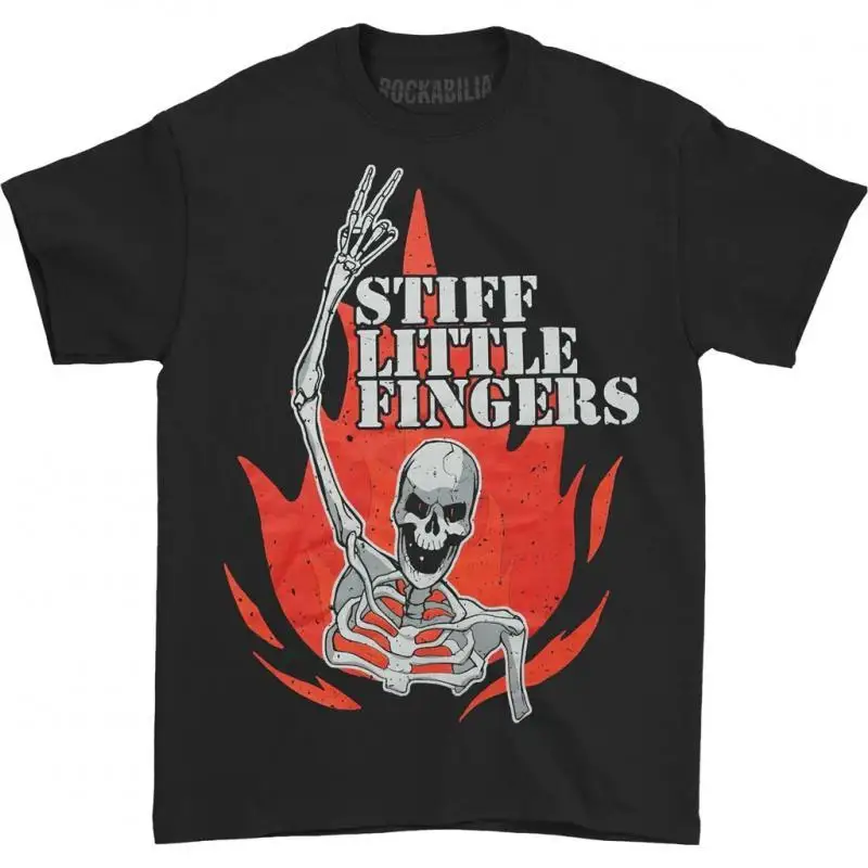 Stiff Little Fingers - A Northern Irish Punk Band. American-style Streetwear T-shirt.