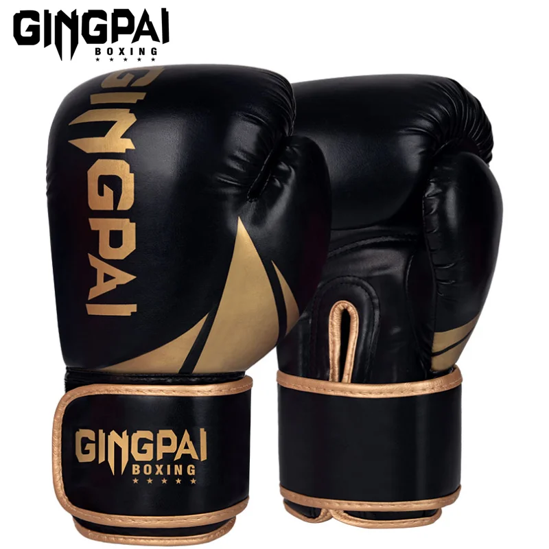 6/8/10/12oz Boxing Gloves Professional Adult Sanda Muay Thai Fighting Gloves Men Women Training Sandbag Free Fight MMA Gift