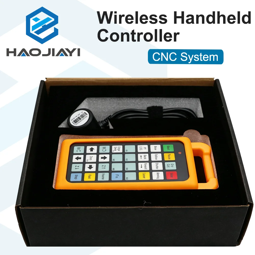 Wireless Handheld Controller Remote Unit for Fiber Laser Cutting Machine CNC System Replacement Accessories