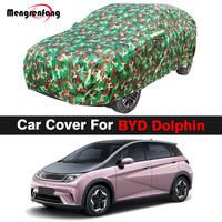 Full Camouflage Car Cover Sun Shade Anti-UV Snow Rain Wind Resistant Auto Cover Waterproof For BYD Dolphin 2021-2023