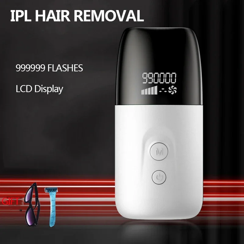 Professional IPL Laser Hair Remover for Women - Permanent Pulsed Light Device