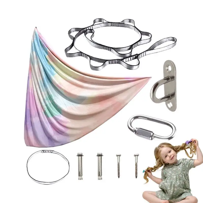 

Ceiling Snuggle Swings Kids Pod Swing Seat Non-slip Breathable Pod Seat Supplies For Family Friends Boys Girls Teens Youth