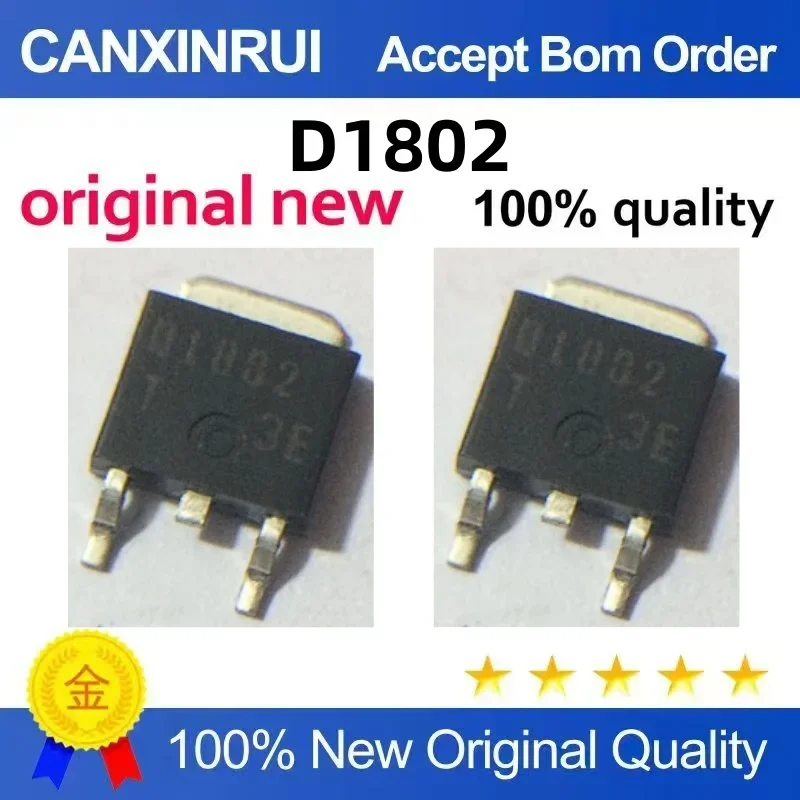 (5-100 pieces) Brand new stock D1802 TO-252 D1802