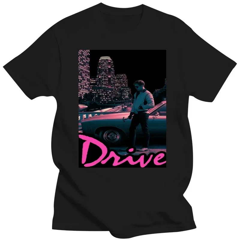 2024 Ryan Gosling DTG T SHIRT all sizes S 5XL Drive V9 movie poster  men clothing  harajuku  oversized t shirt  graphic