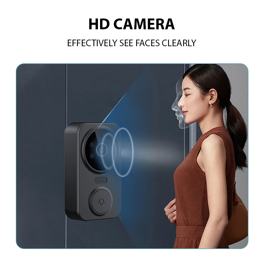 Timbre de intercomunicación Visual inalámbrico de 2,4G, sistema de intercomunicación con vídeo, timbre de monitoreo HD, intercomunicador bidireccional, pantalla IPS de 4,3 pulgadas