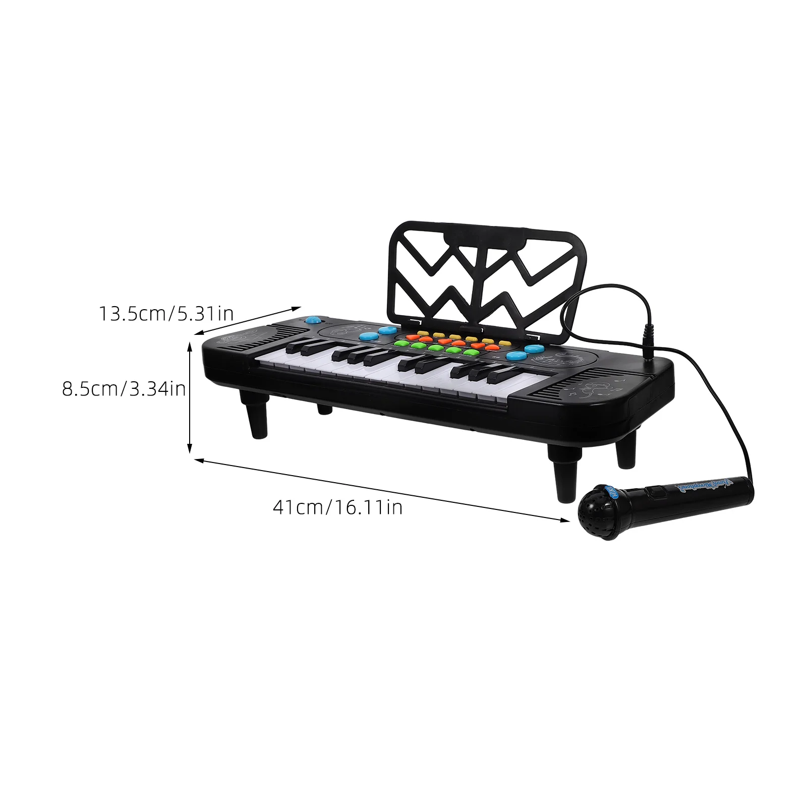 Multifunktionale elektronische Tastatur, 25-Tasten, Kinderklavier, Musikinstrument, Spielzeug für Kleinkinder