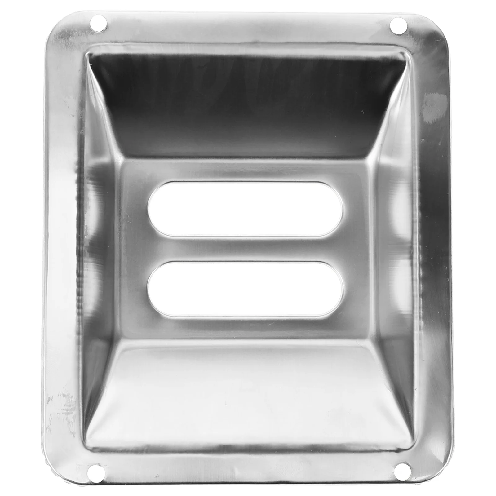 

Stainless Steel Outdoor Ashtray Trash Can Ash Holder 2-Slot Dual Garbage Ashtray Metal Ash Can for Patio Outdoor Use