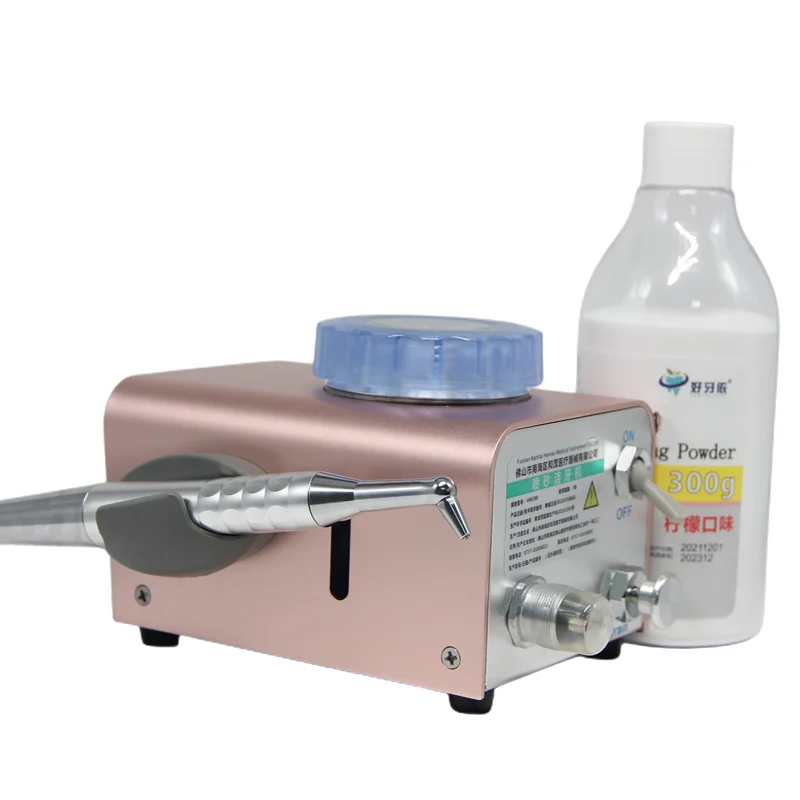 Dental Oral Sand Blaster Machine Cleaning Tea Smoke Stains Scaler Sand-blasting Polishing