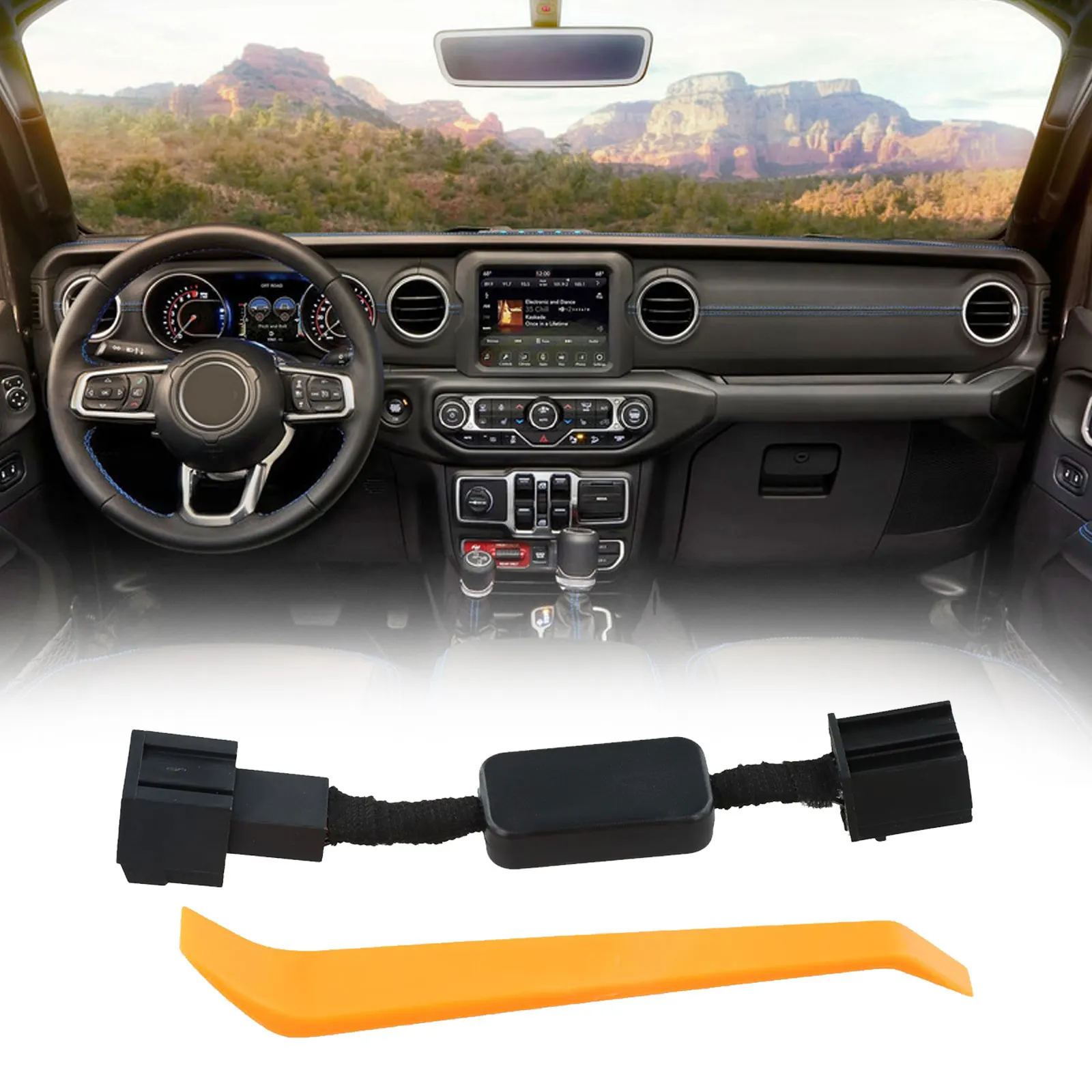 Vehicle Efficiency Improvement Start-Stop Disable Canceller Start Stop for eliminator Fuel Cost Saver Emission Reduction Device