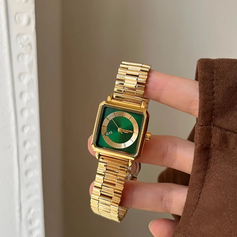 Student light luxury senior sense 2025 waterproof quartz watch birthday gift classic trend women's watch elegant and simple