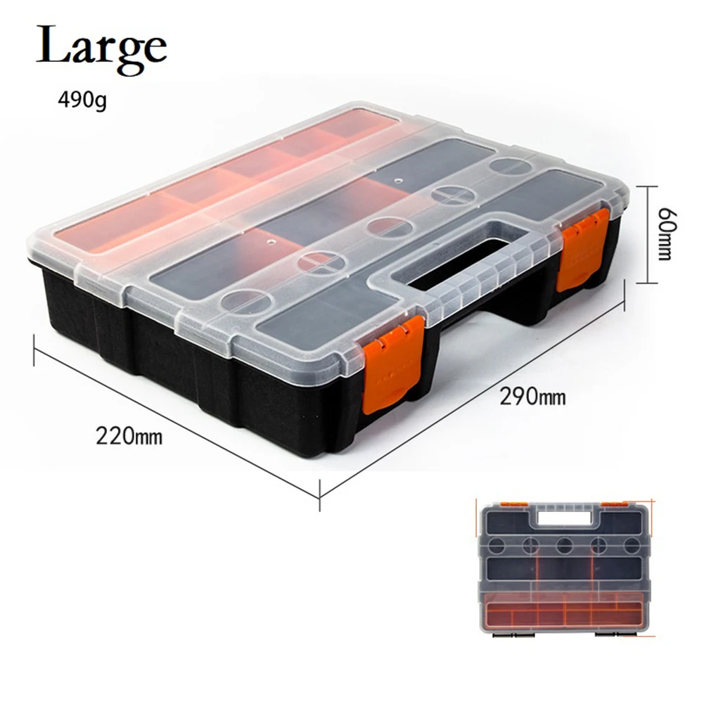 

Adjustable Storage Box Hardware Parts Organizer For Personal Use For Everyday Work Heavy-Duty Use Sturdy And Reliable