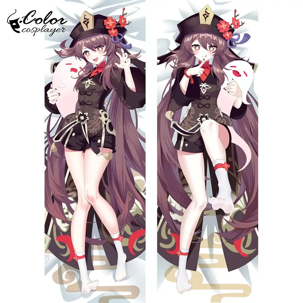 

Color Cosplayer Dakimakura Genshin Impact Hu Tao Yelan Body Pillow Case Kamisato Ayaka Ganyu Body Pillowcase Anime Cushion Cover