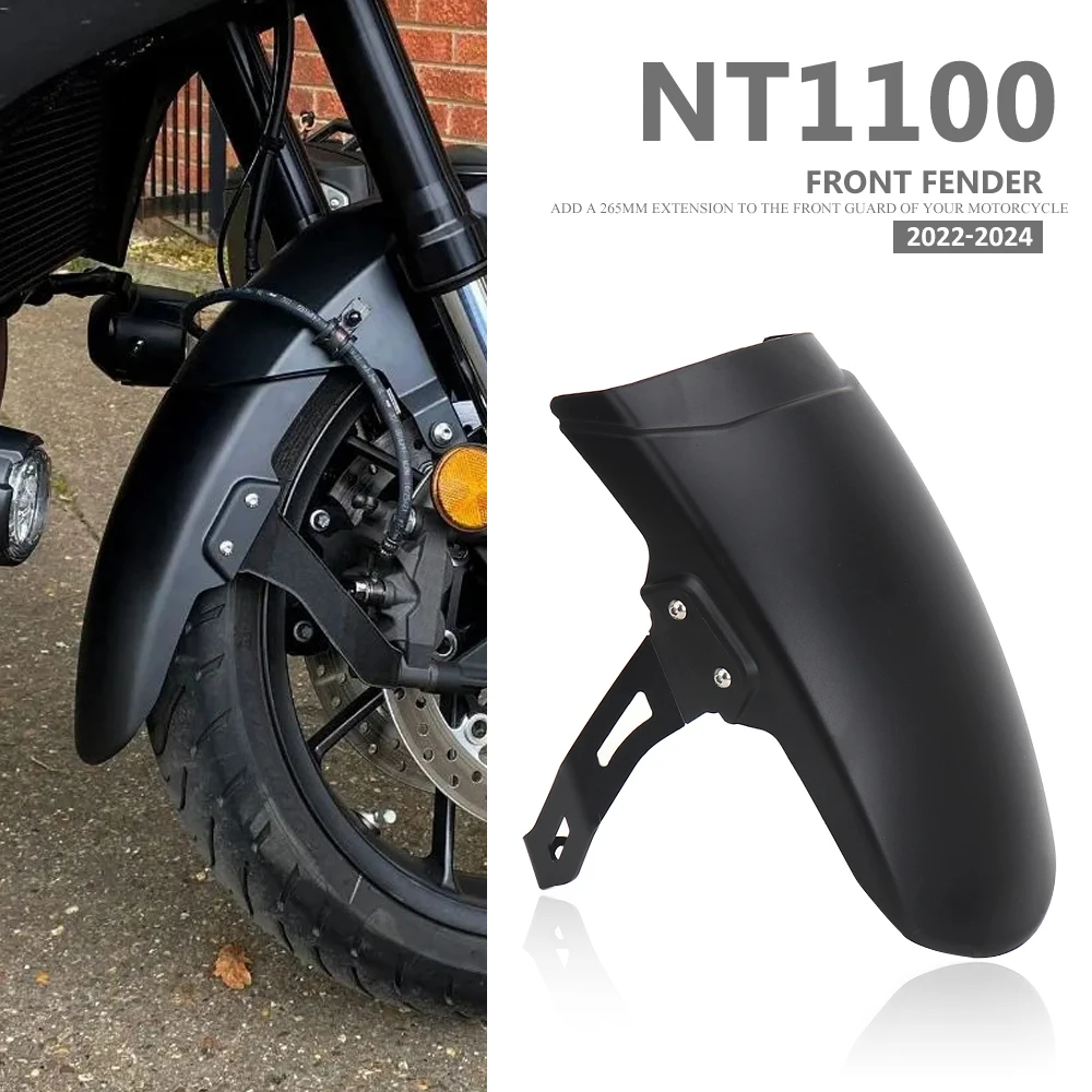 

For Honda NT 1100 NT1100 nt1100 2022 2023 2024 New Motorcycle Accessories Front Extended Handguard Fenders Black