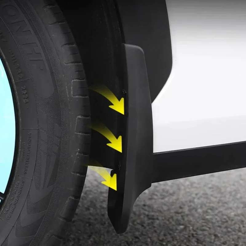 For Geely Galaxy EX5 E5 Fender Wheel Baffle Retrofit Rear Door Lined Fender Body Easy to clean Car Supplies Interior