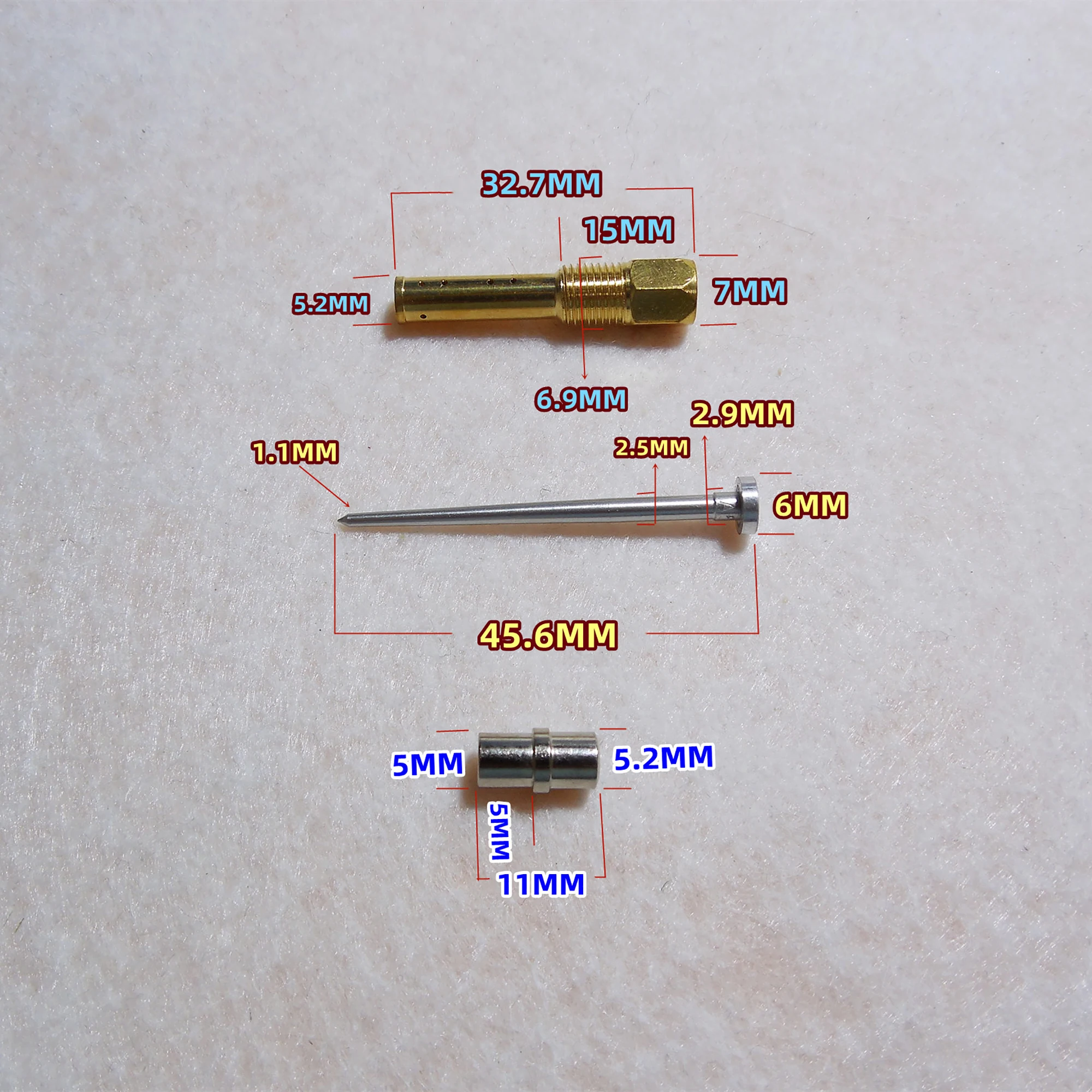 Motocicleta Carburador Repair Kit, versão melhorada, Twister Cilindro, Compatível com HMHonda CBX250S, VE07