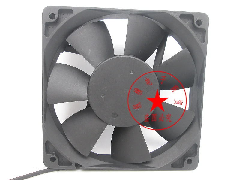 Jamicon-2-Wire خادم مروحة التبريد ، تيار مستمر 24 فولت ، 0.25A ، 120x120x25 مللي متر ، JF1225B2H