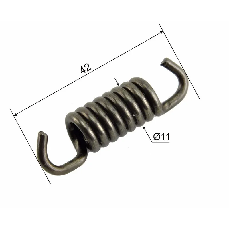 Peça sobresselente da motosserra metálica, Ferramenta de jardim, Mola de embreagem, Adequado para vários riscadores, Pinceladoras, 43cc, 52cc, 1pc