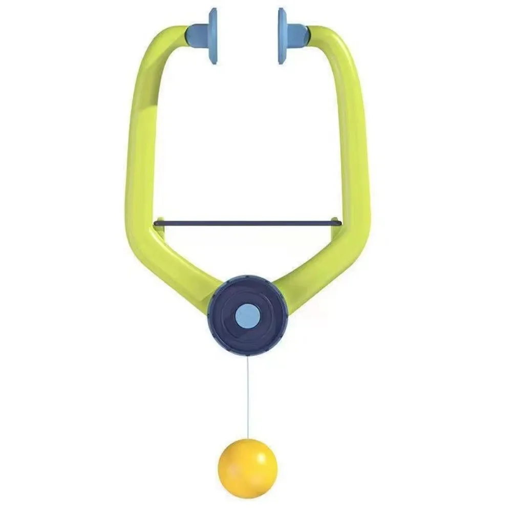 Adjustable Door Ping Pong Game Set with Racket and Balls Hand-eye Coordination Children's Table Tennis Trainer