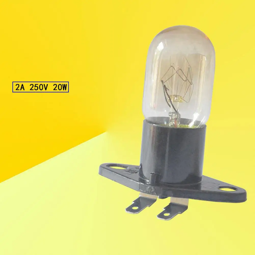 

1Pcs Microwave Ovens Light Bulb Lamp Globe 250V 2A Fit For Microwave Oven Bulbs Kitchen Supplies New 2022 High Qaulity