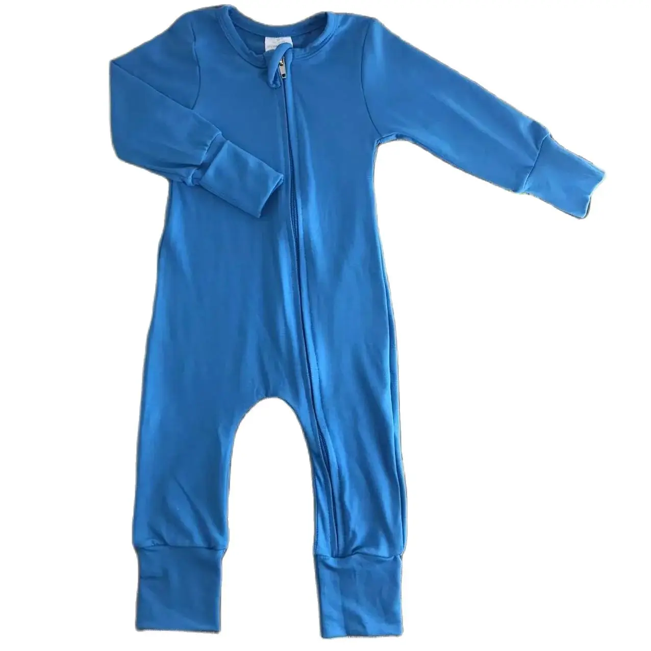 Baby 0-2 Jahre alte Jungen und Mädchen Baby Anzug Overall Boutique Mode Kinder Kleidung Baumwolle haut freundlichen weichen Reiß verschluss