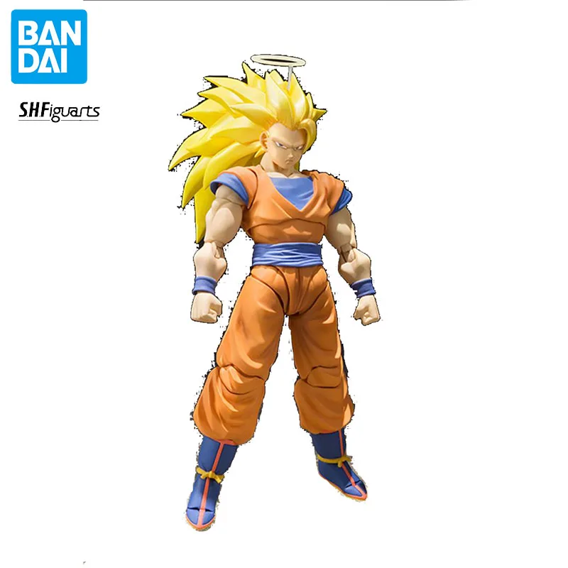 

Оригинальная фигурка героя аниме Bandai SHF Dragon Ball Son Goku, коллекционные игрушки для мальчиков, подарки на день рождения