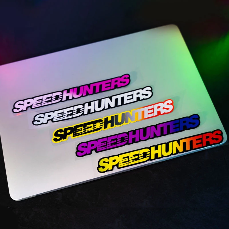 1PC Speedhunters Motorcyle Stickers Waterproof for Motorbike Front Fairing Fuel Tank Electric Scooter Body Decals Decoration image 4