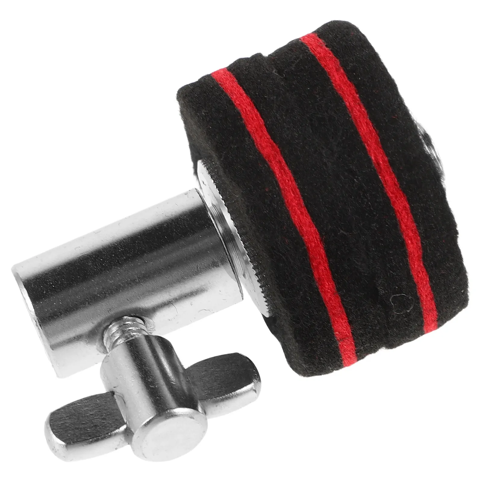 Hi Hat Clutch Drum Set Accessory Heavy Duty Felt and Iron Build Responsive Quick Release Operation Stable Grip for Intense