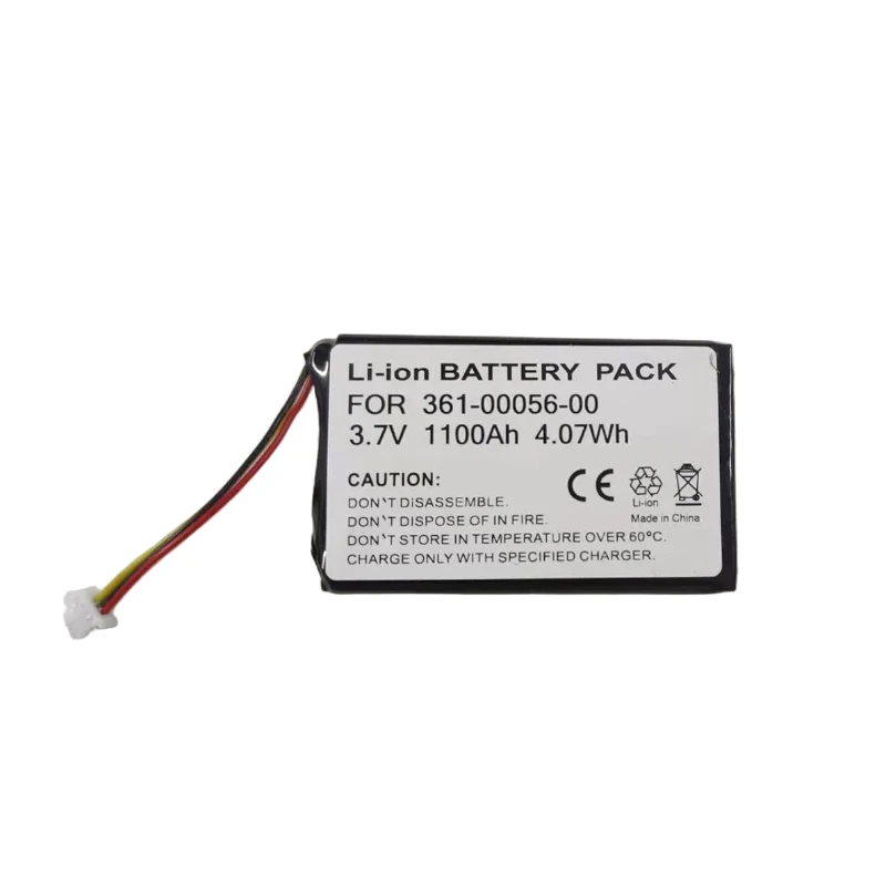 3.7V 1100mAh Li-ion Replacement Battery For Garmin Nuvi 30 50 52 GPS Navigator Part Number 361-00056-00 361-00056-50