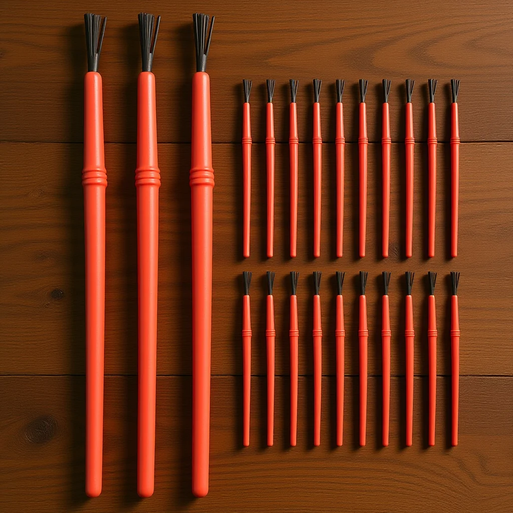 

50pcs Detail Paint Brushes for Watercolor Brush Kit s Students Hobbyists Fine Liner Pens Flexible Smooth Line