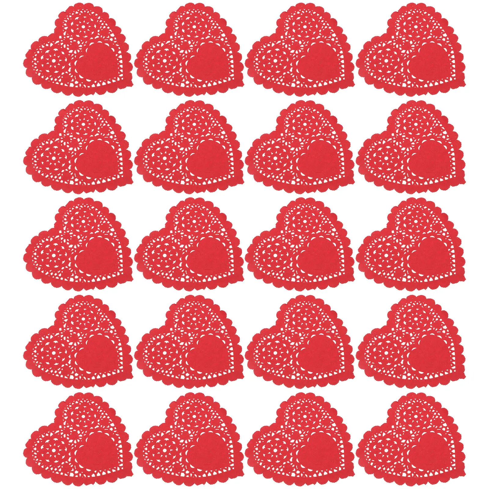 

100 шт. бумажных салфеток в форме сердца для еды, впитывающих жир, для десертов, кексов, ломтиков сыра, для банкетов