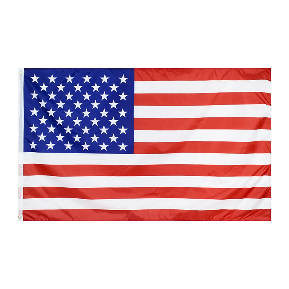 America Flags Fan Cheering Flag 90x150cm Durable Polyester Sports Game Event Party Parade Decoration Usa National Flag