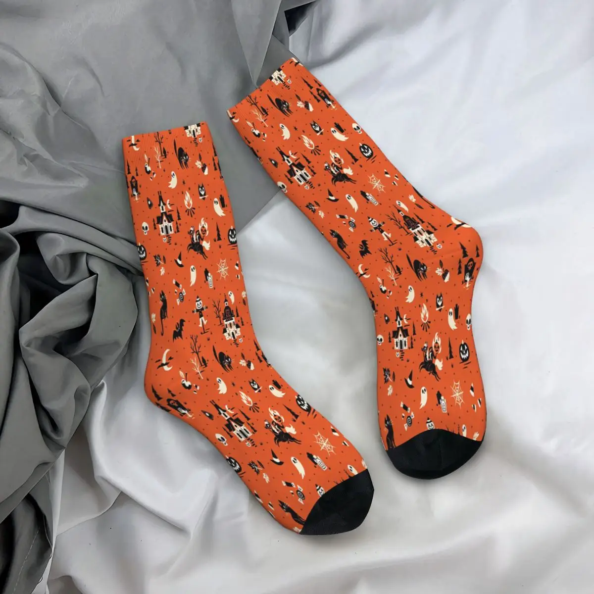 Lil Spookies Chaussettes pour hommes et femmes, Bas de printemps, Harajuku