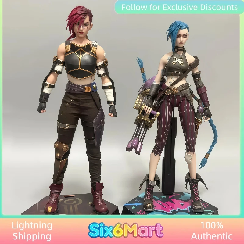 

In Stock Original HOTTOYS HT TMS138 1/6 Scale Vi Action Figure Arcane: League Of Legends Collectible Model Toy Gift