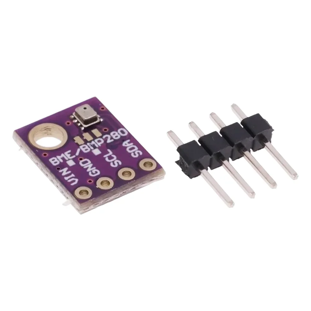 GY-BME280 Tri-Parameter Sensor Module for Microcontroller Integration - Measures Temperature Humidity and Pressure 3.3V 5V