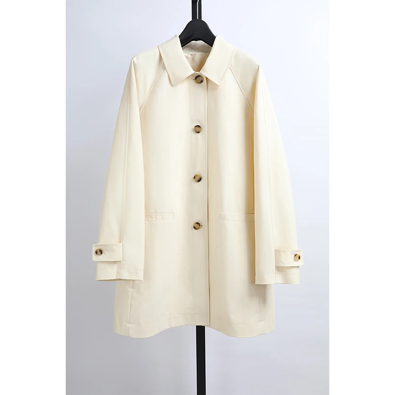 

Новая весенняя женская повседневная свободная куртка BCBG с отложным воротником от Awei Clothing, корейский стиль, прямой крой, удлиненная